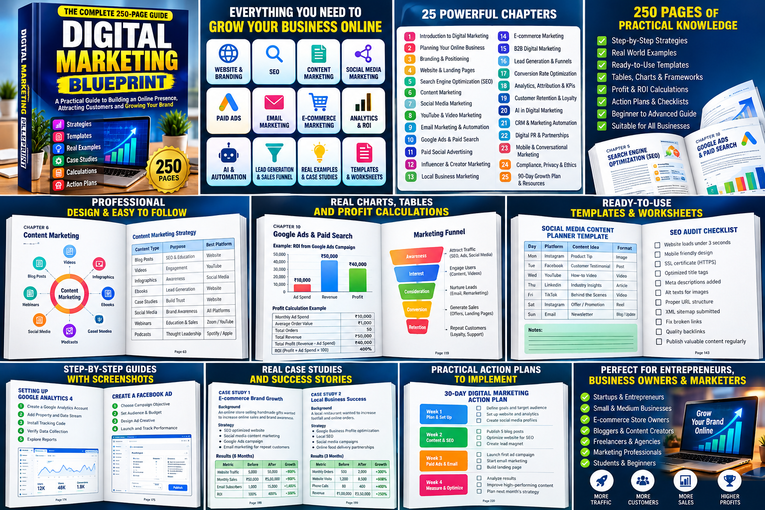 Digital Marketing Blueprint — The Complete 250-Page Practical Guide - Image 2