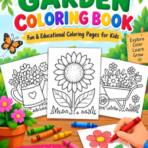 Garden Coloring Book