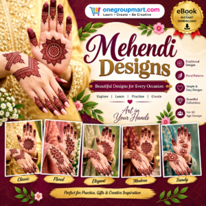 Mehendi Designs eBook – Beautiful Traditional and Modern Henna Patterns