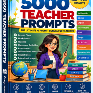 5000 Teacher Prompts: The Ultimate AI Prompt Ebook for Teachers