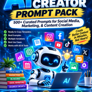 The Ultimate AI Content Creator Prompt Pack
