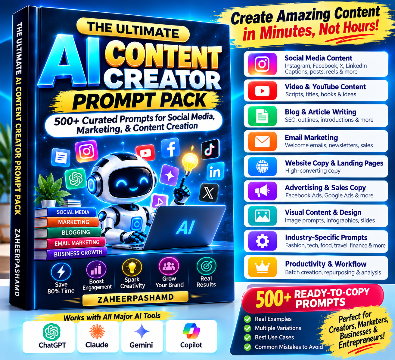 The Ultimate AI Content Creator Prompt Pack - Image 2
